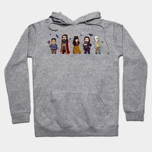 Lil What We Do in the Shadows gang Hoodie by JadedSketch